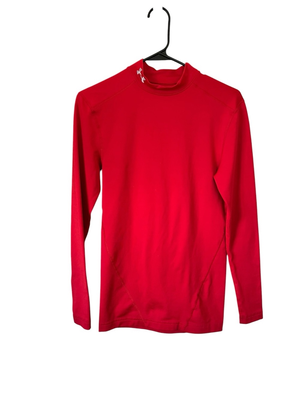Under Armour Bright Red Performance Long Sleeve Top